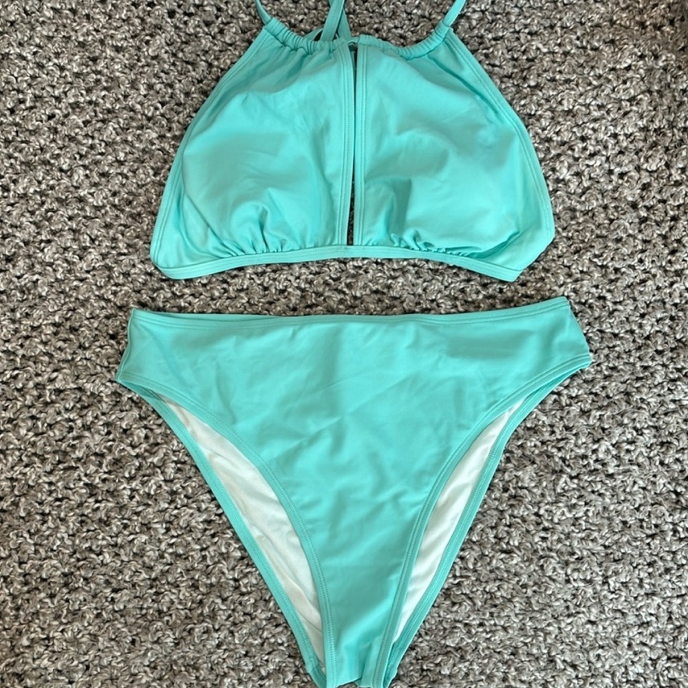 Turquoise Bikini Set